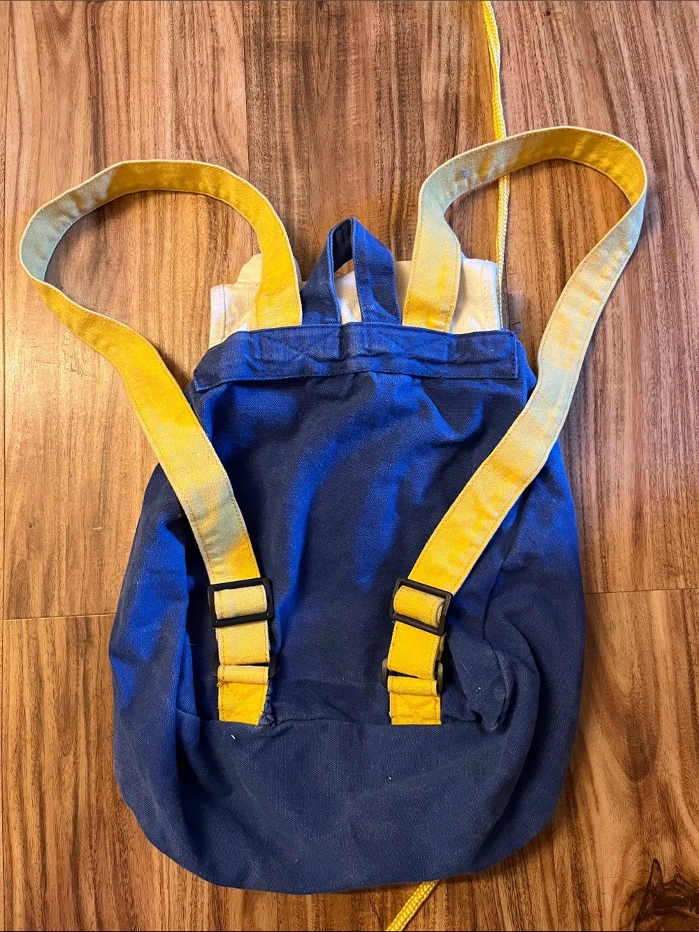 Cartoon Network Blue and Yellow Kids Character Backpack